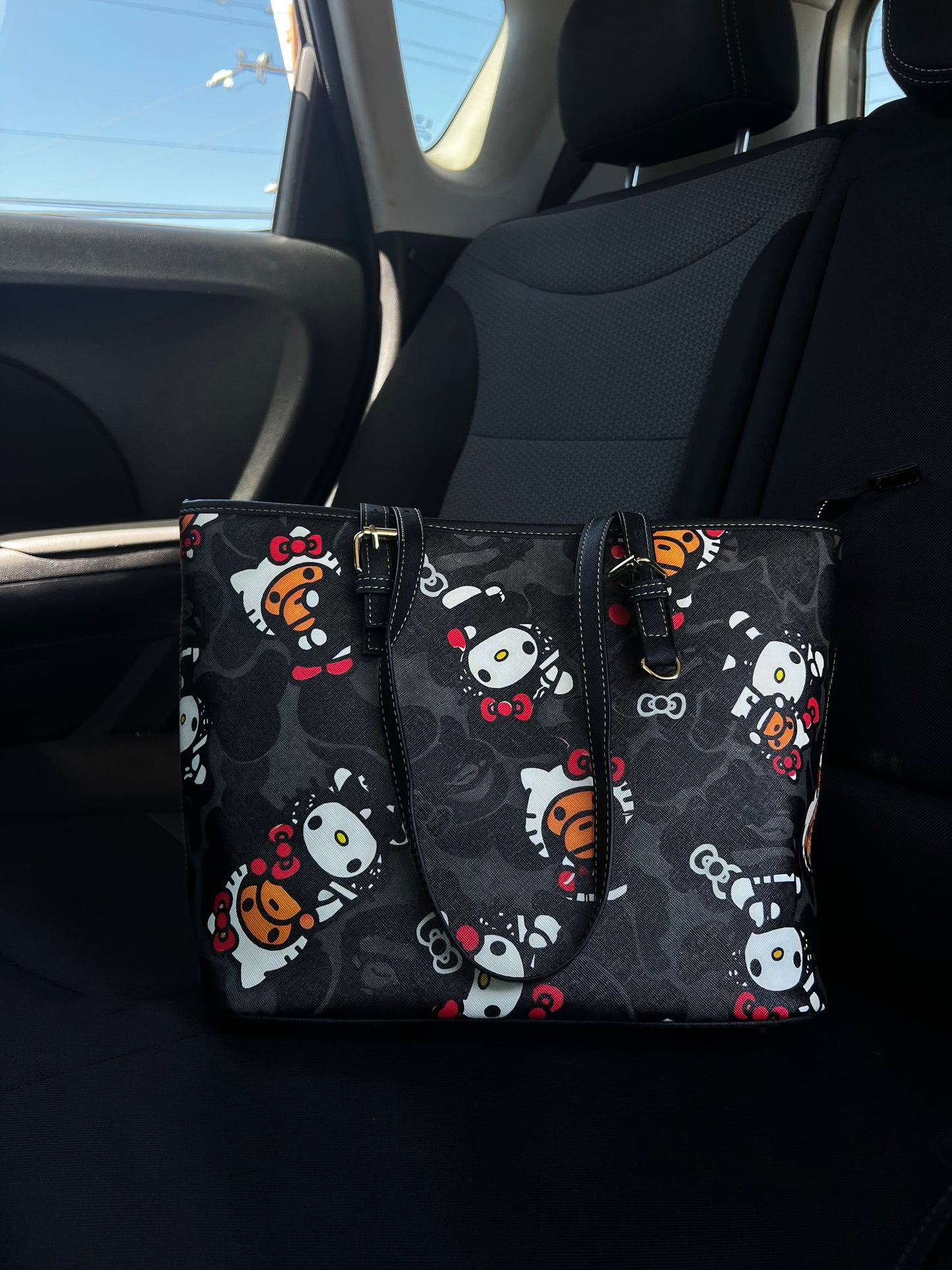 Hk Black Mini Tote