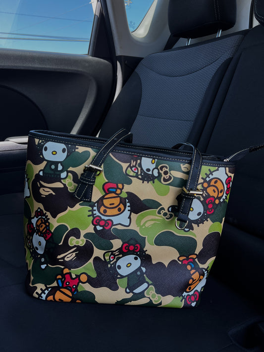Hk Green Mini Tote