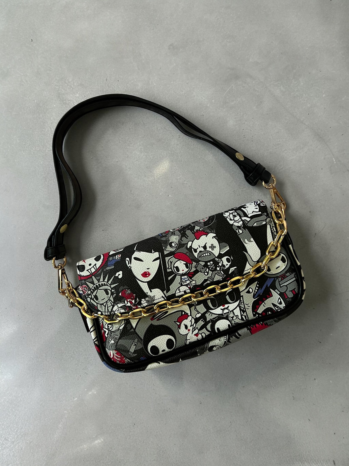 Black Toki Chain Purse