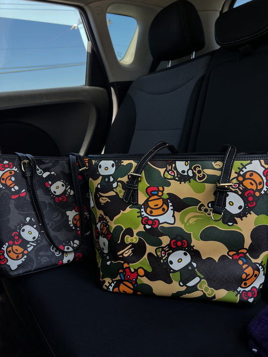 Hk Black Mini Tote