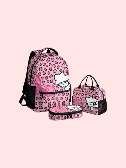 Hk Leopard Backpack set